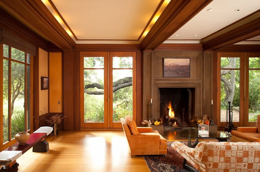 Living Room with Fireplace